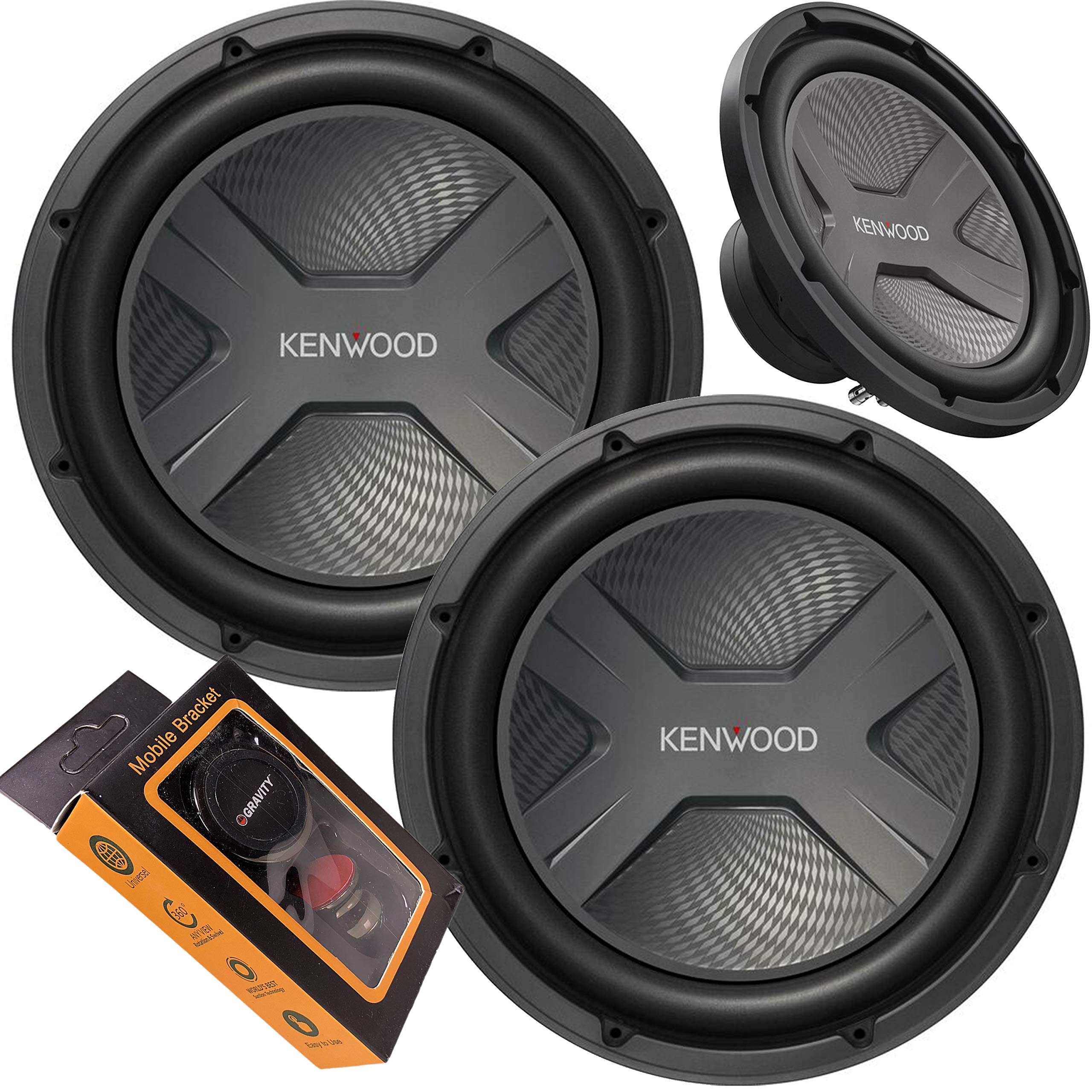 Pair of Kenwood KFC-W3041 12 Pair of Kenwood KFC-W3041 12